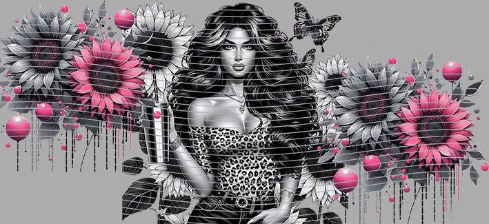 16oz Sunflower Girl-SU-389